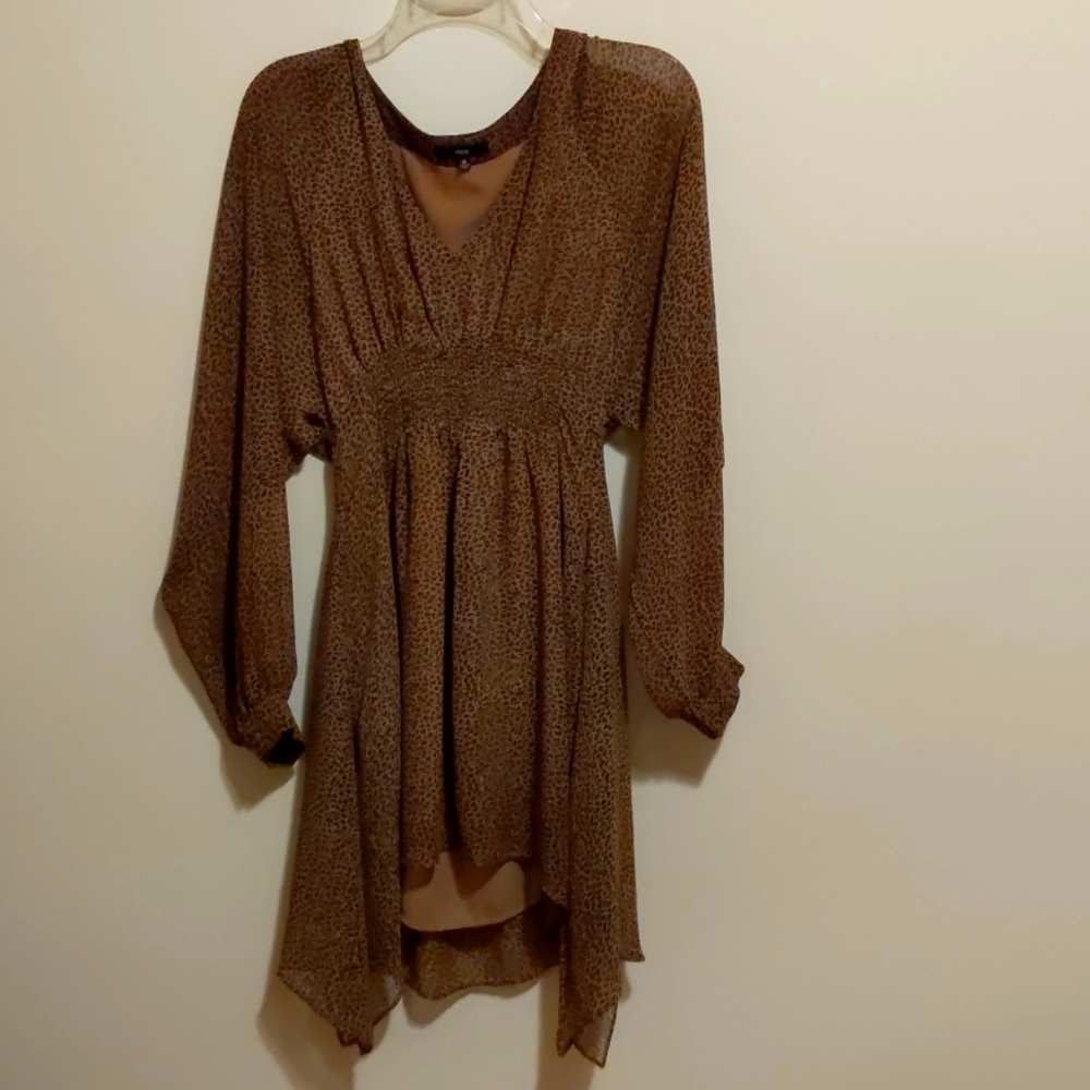 Leopard Print Dinner Dress by FATE